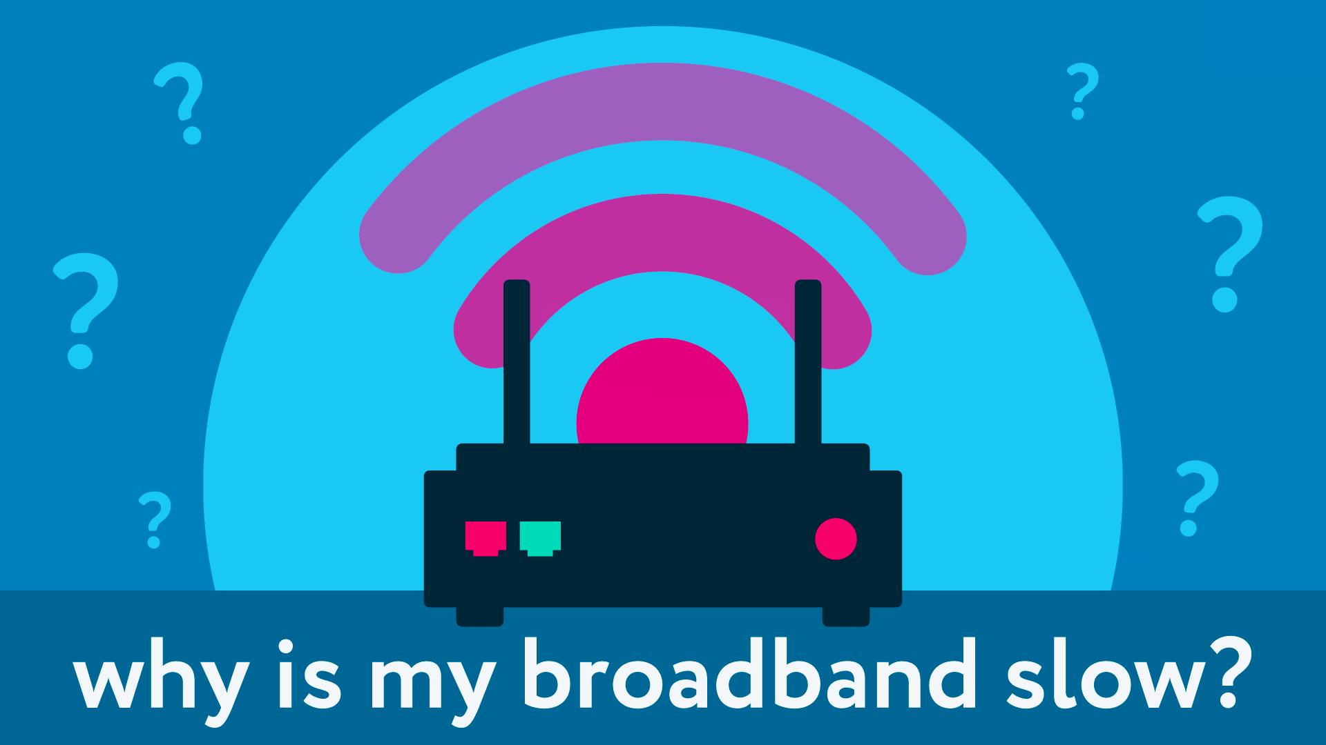 Why is your broadband so slow? (and how to speed it up)